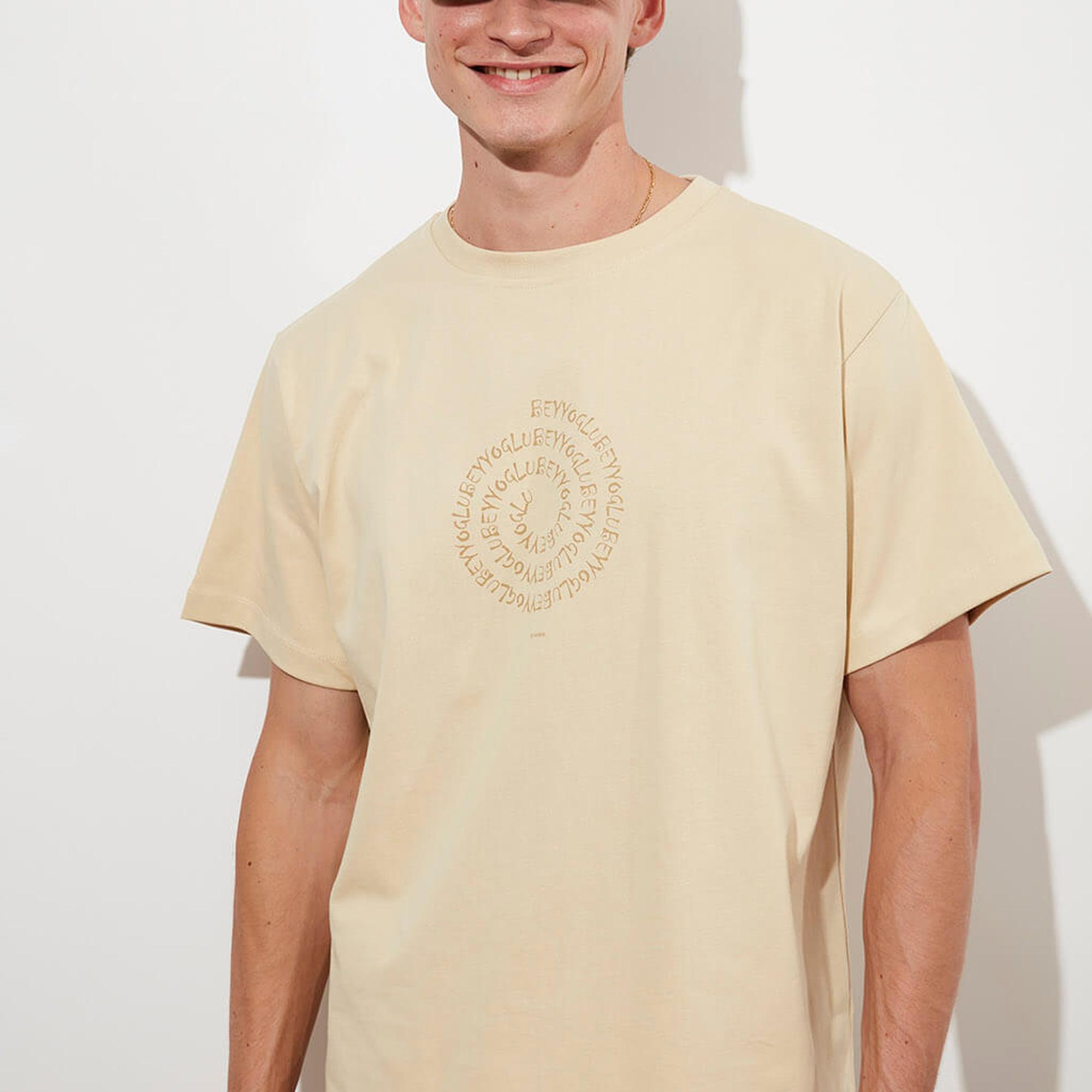 Baskılı Oversize Kompakt Tshirt