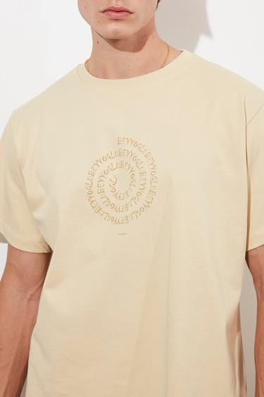  Baskılı Oversize Kompakt Tshirt