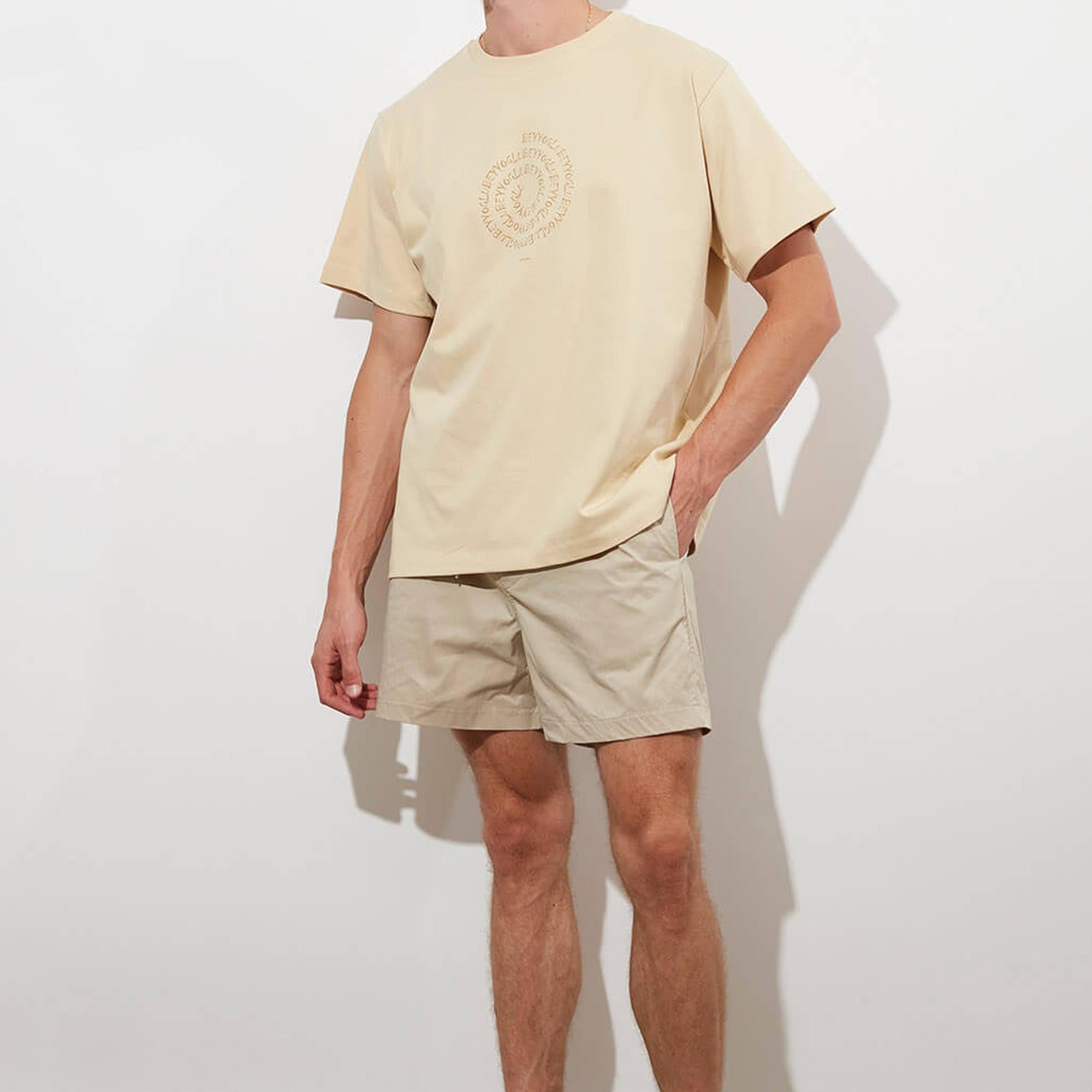 Baskılı Oversize Kompakt Tshirt