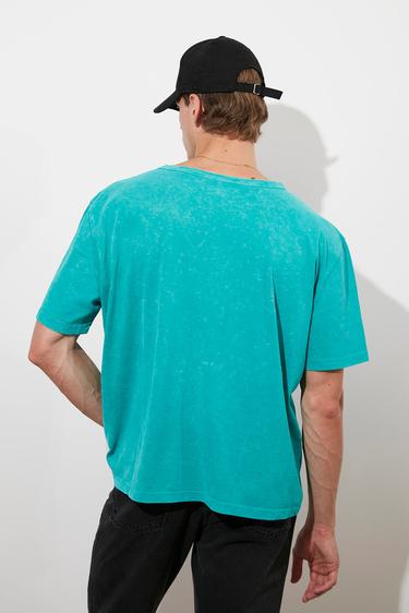  Yıkamalı Oversize Tshirt