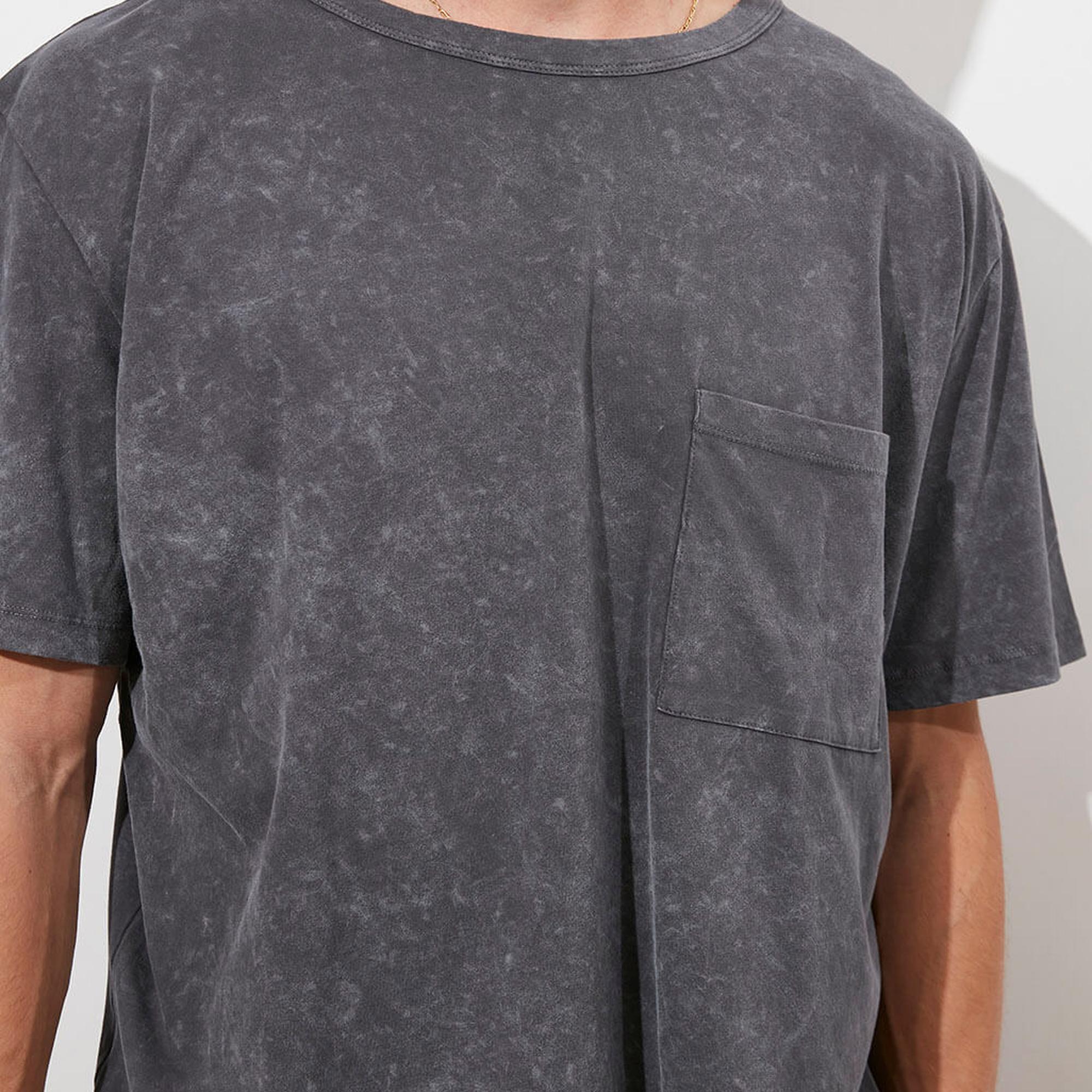 Yıkamalı Oversize Tshirt