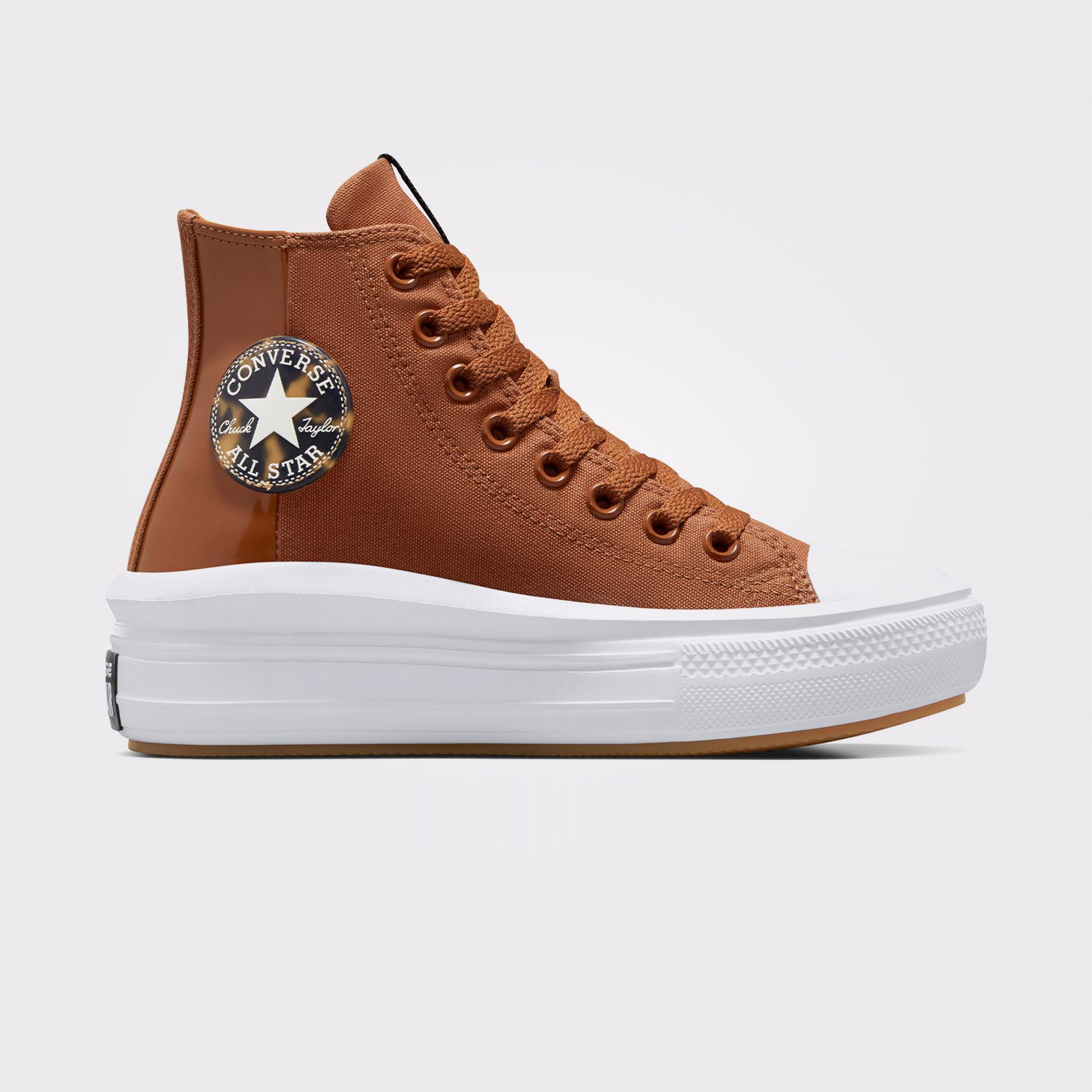 Converse Chuck Taylor All Star Move Platform Tortoise Kadın Kahverengi Sneaker
