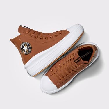  Converse Chuck Taylor All Star Move Platform Tortoise Kadın Kahverengi Sneaker