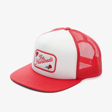 The Hundreds Garage Trucker Erkek Kırmızı Şapka