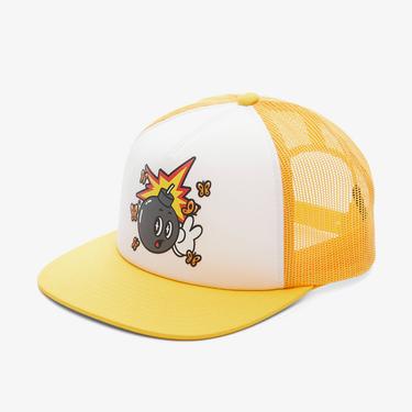  The Hundreds Butterfly Adam Trucker Erkek Sarı Şapka