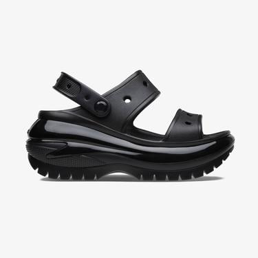 Crocs Classic Mega Crush Kadın Siyah Sandalet