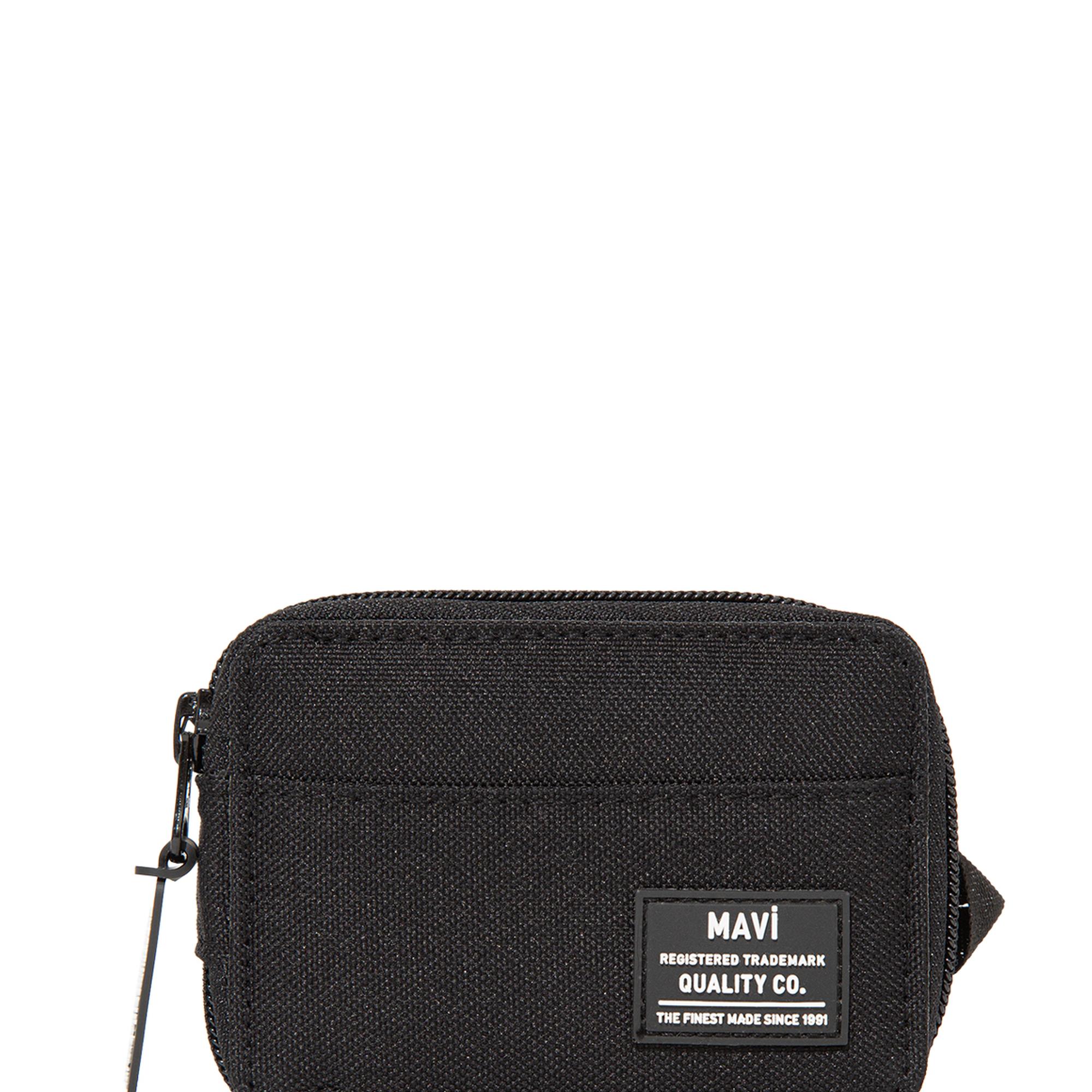 Mavi Fermuarlı Siyah Cüzdan 092844-900