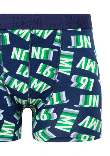  Mavi Lacivert Boxer 0911042-70695