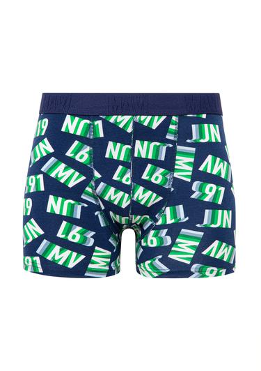  Mavi Lacivert Boxer 0911042-70695
