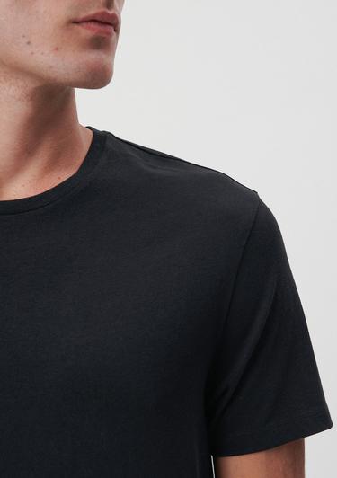  Mavi Siyah Basic Tişört Slim Fit / Dar Kesim 065574-900