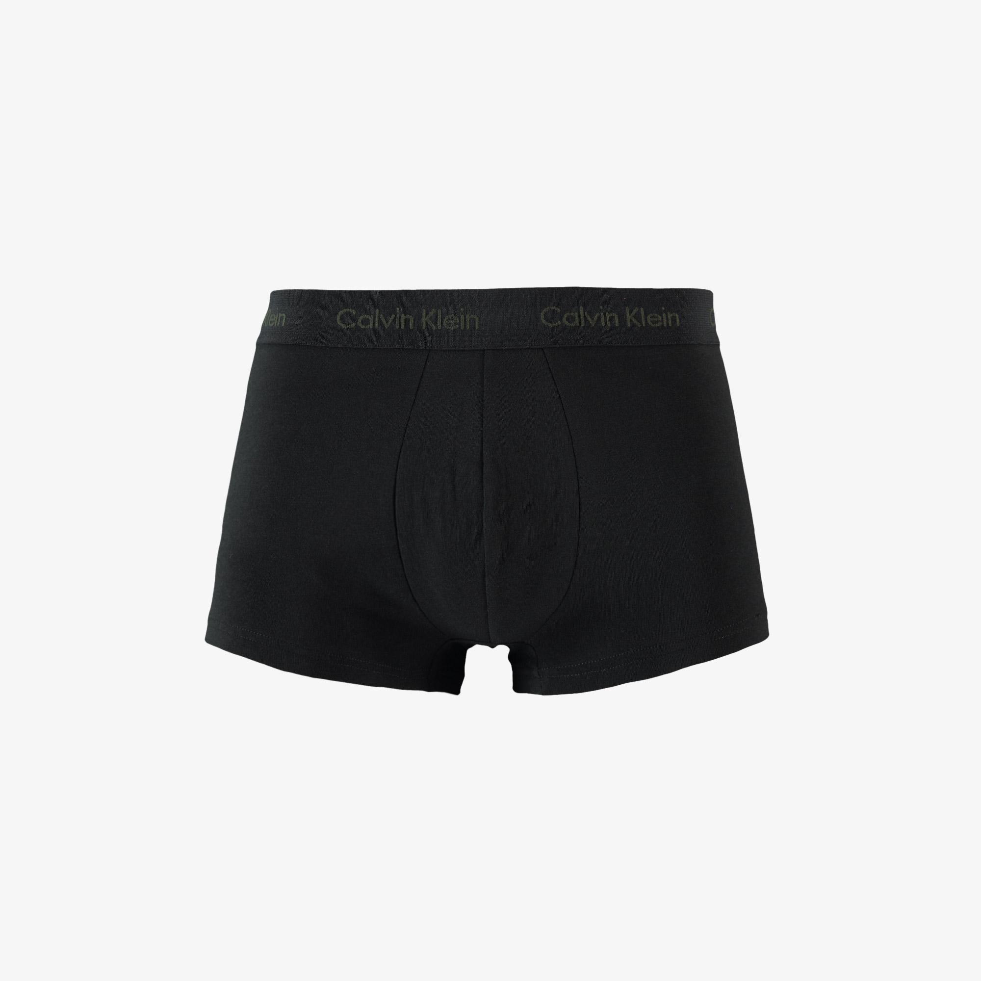 Calvin Klein Low Rise Trunk 3'lü Erkek Siyah Boxer