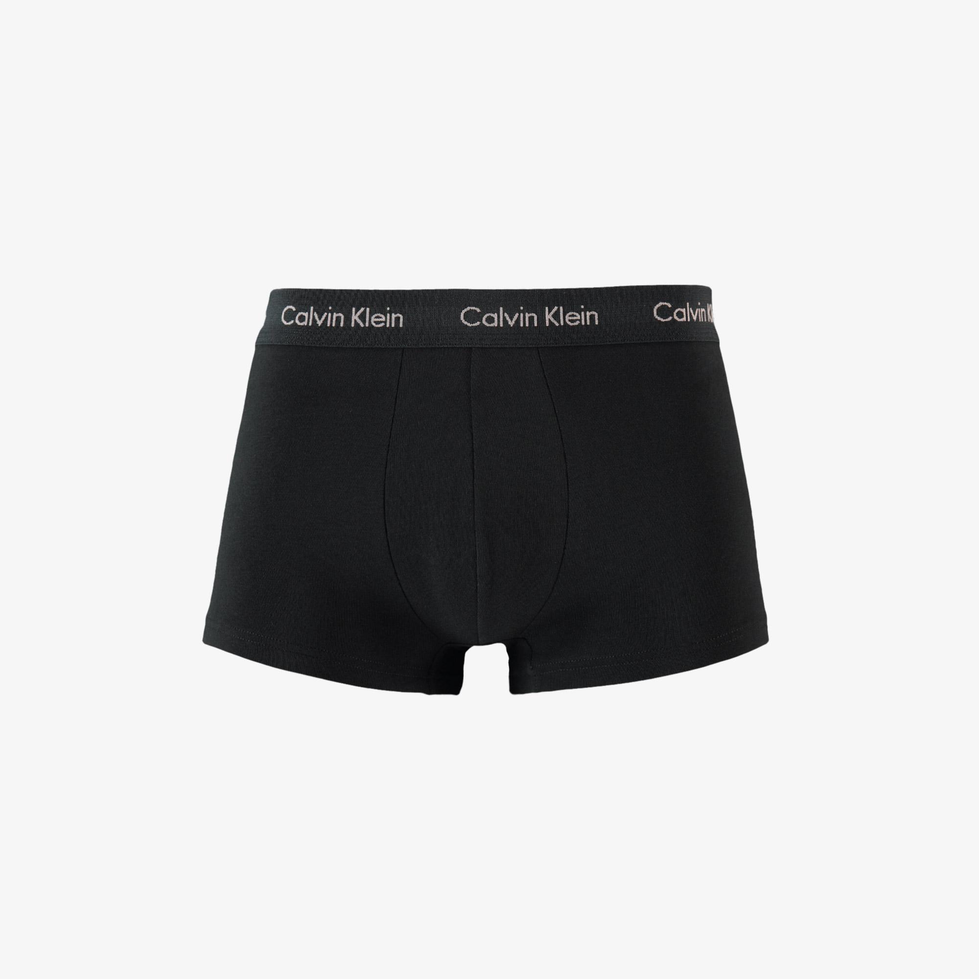 Calvin Klein Low Rise Trunk 3'lü Erkek Siyah Boxer
