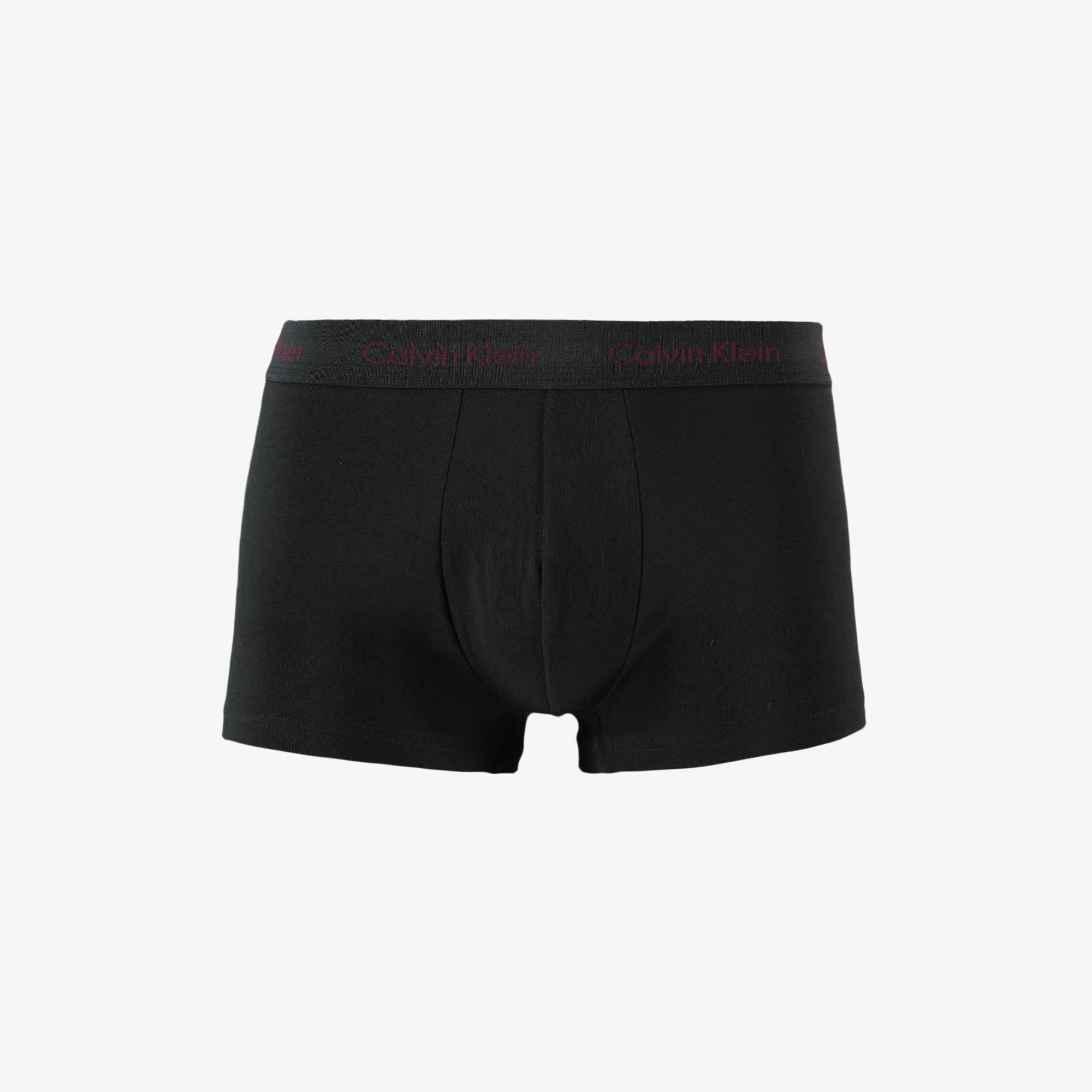 Calvin Klein Low Rise Trunk 3'lü Erkek Siyah Boxer