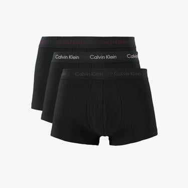  Calvin Klein Low Rise Trunk 3'lü Erkek Siyah Boxer
