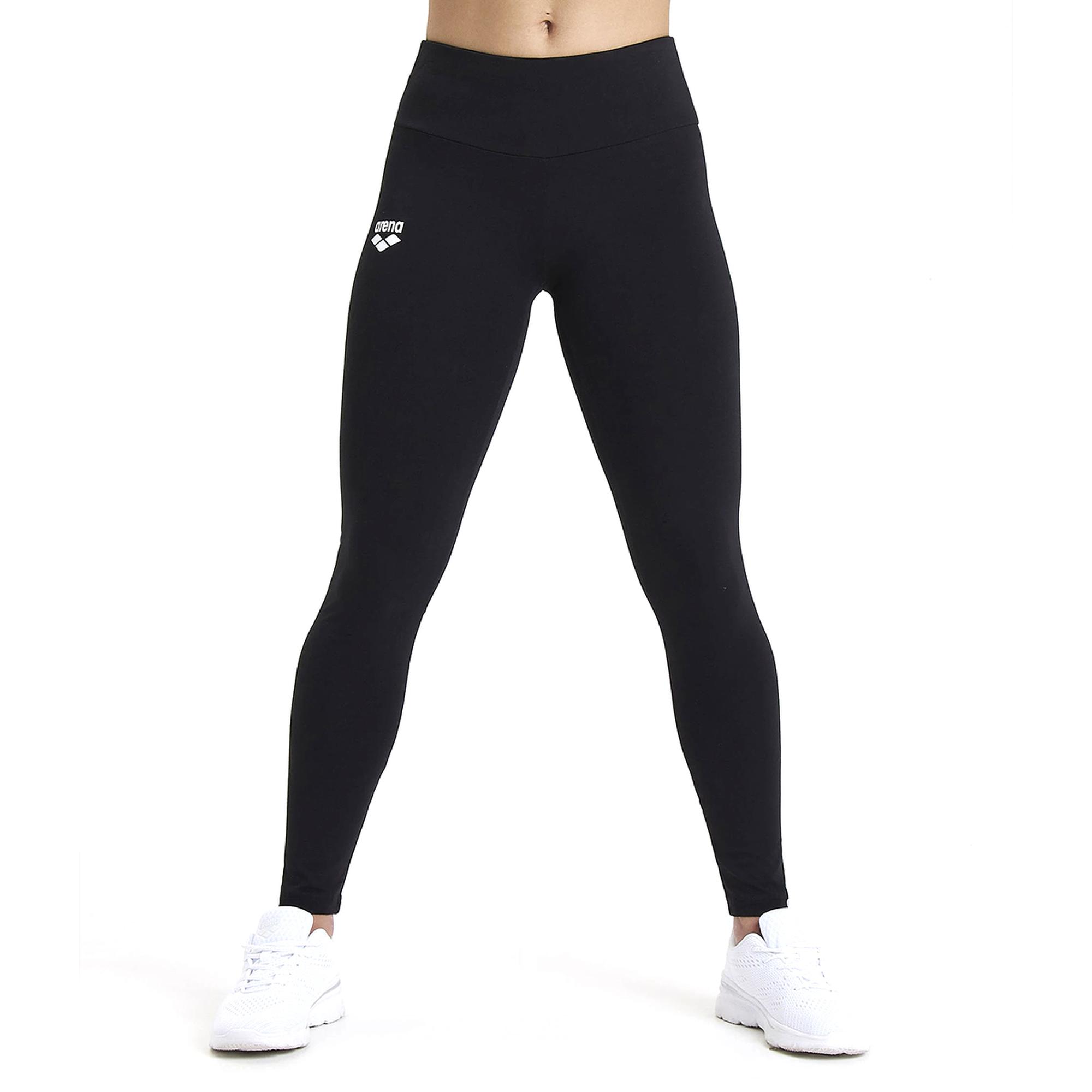 W Te Kadın Siyah Günlük Stil Tayt 003777501