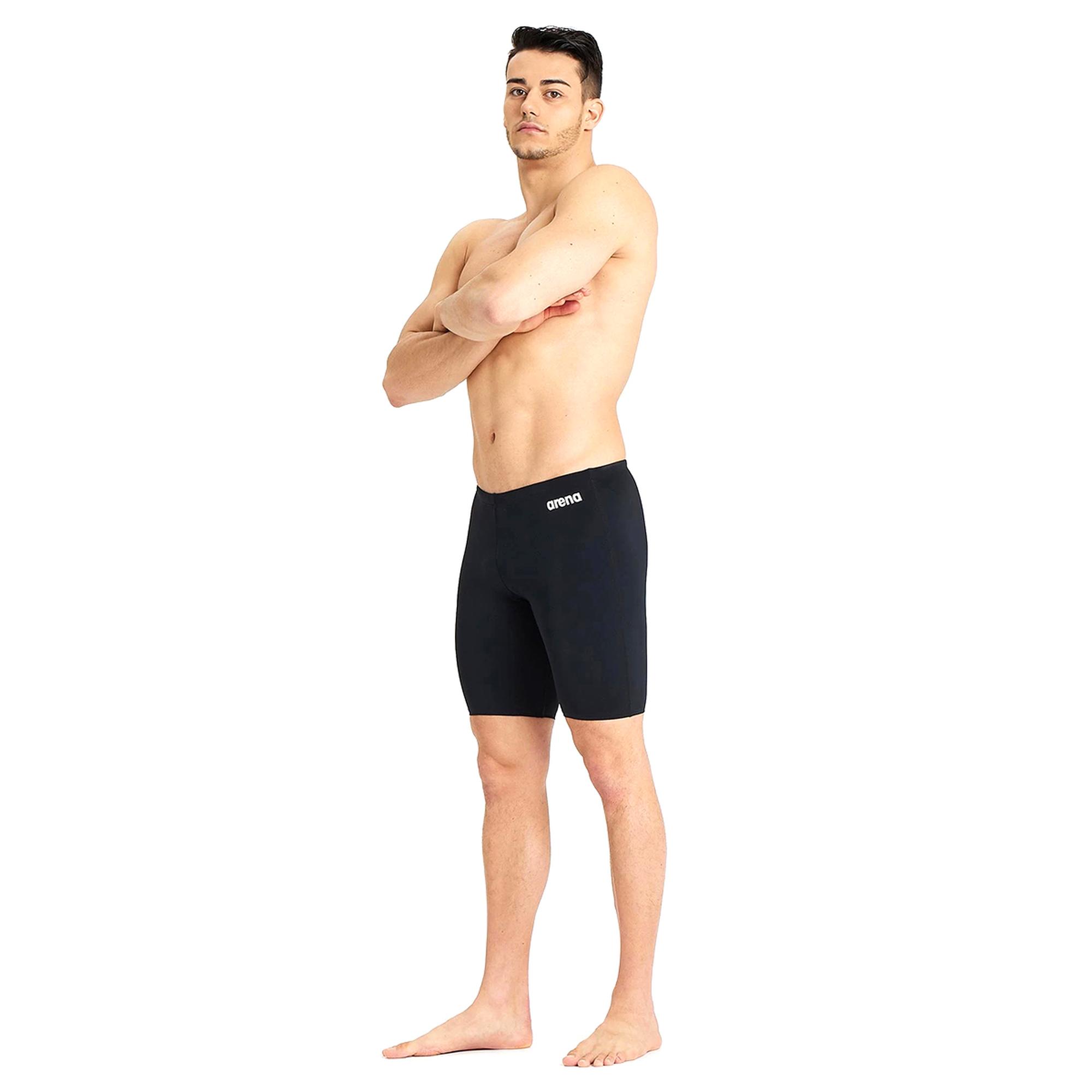 Team Swim Jammer Solid Erkek Siyah Yüzücü Mayosu 004770550