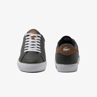  Lacoste SPORT Powercourt Erkek Gri Sneaker