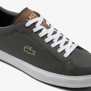  Lacoste SPORT Powercourt Erkek Gri Sneaker