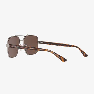  GUCCI 0Rb3708 Erkek Gümüş Güneş Gözlüğü