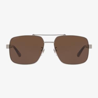  GUCCI 0Rb3708 Erkek Gümüş Güneş Gözlüğü