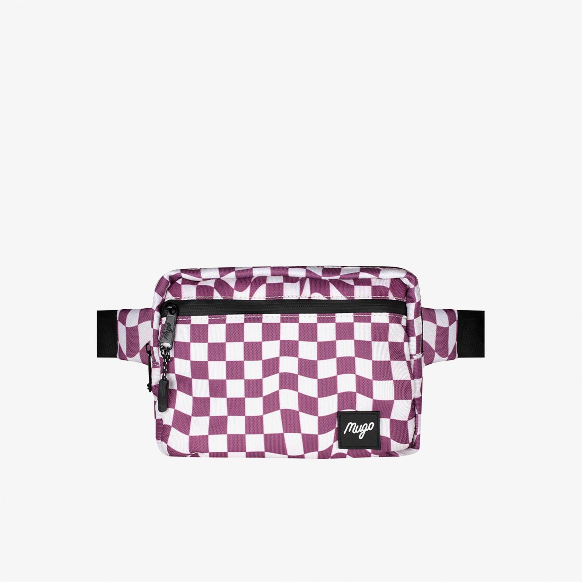 Mugo Classic Unisex Mor Bel Çantası