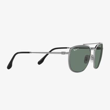  RAY-BAN 0RB3708 Metal Unisex Siyah Güneş Gözlüğü