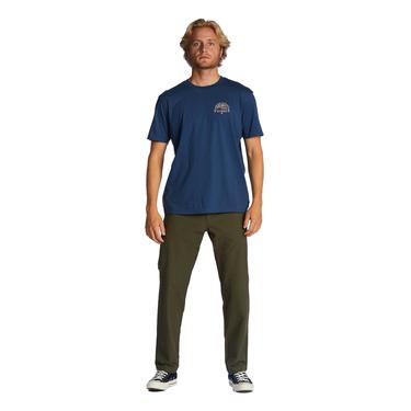  Billabong Sun Up Ss Erkek Mavi Tişört