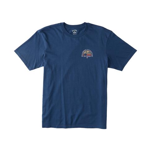  Billabong Sun Up Ss Erkek Mavi Tişört