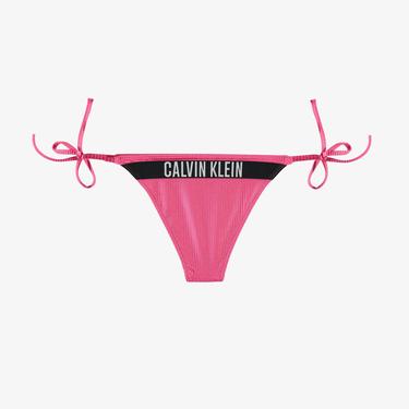  Calvin Klein String Side Tie Kadın Pembe Bikini Altı