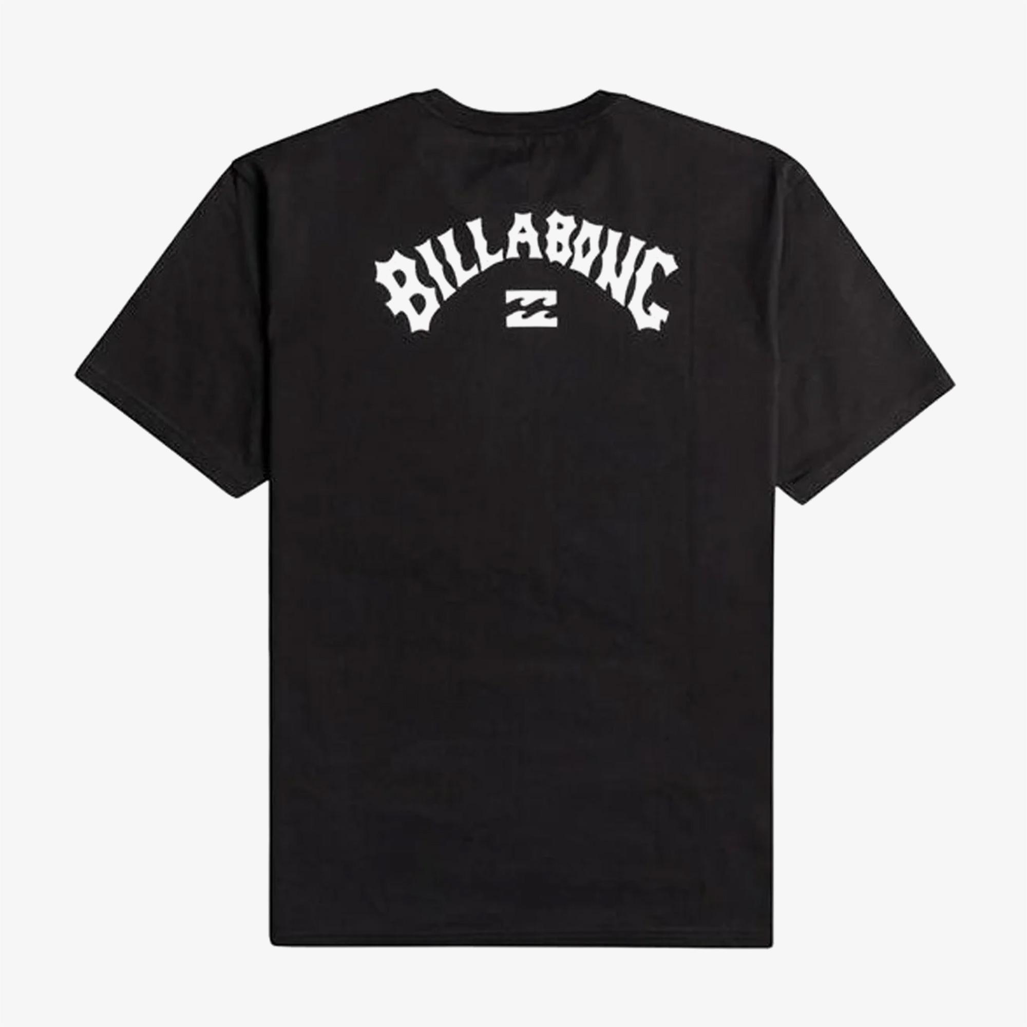 Billabong Arch Wave Erkek Siyah Günlük T-Shirt