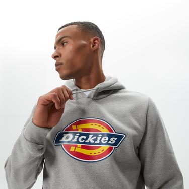  Dickies İcon Logo Erkek Gri Sweatshirt