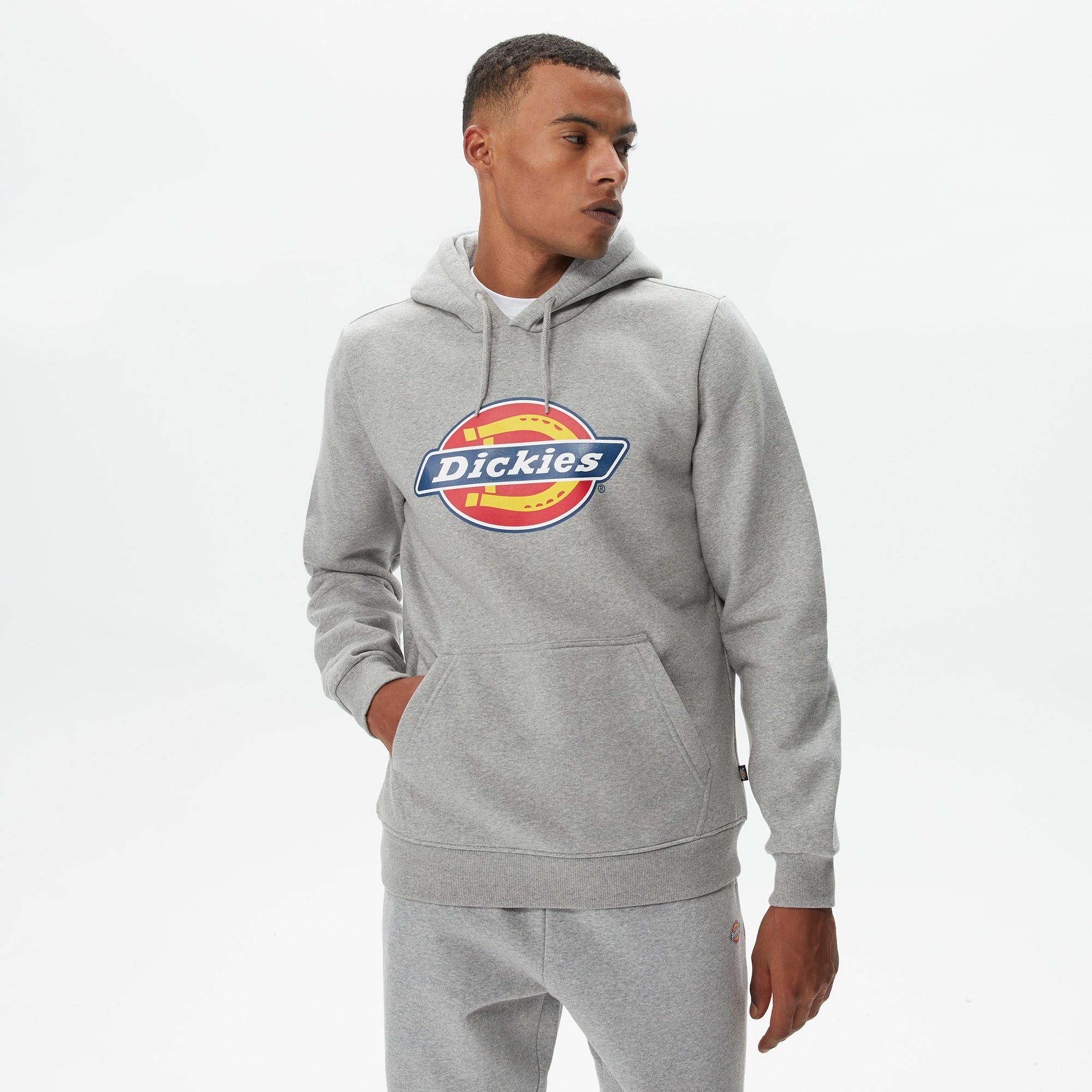 Dickies İcon Logo Erkek Gri Sweatshirt