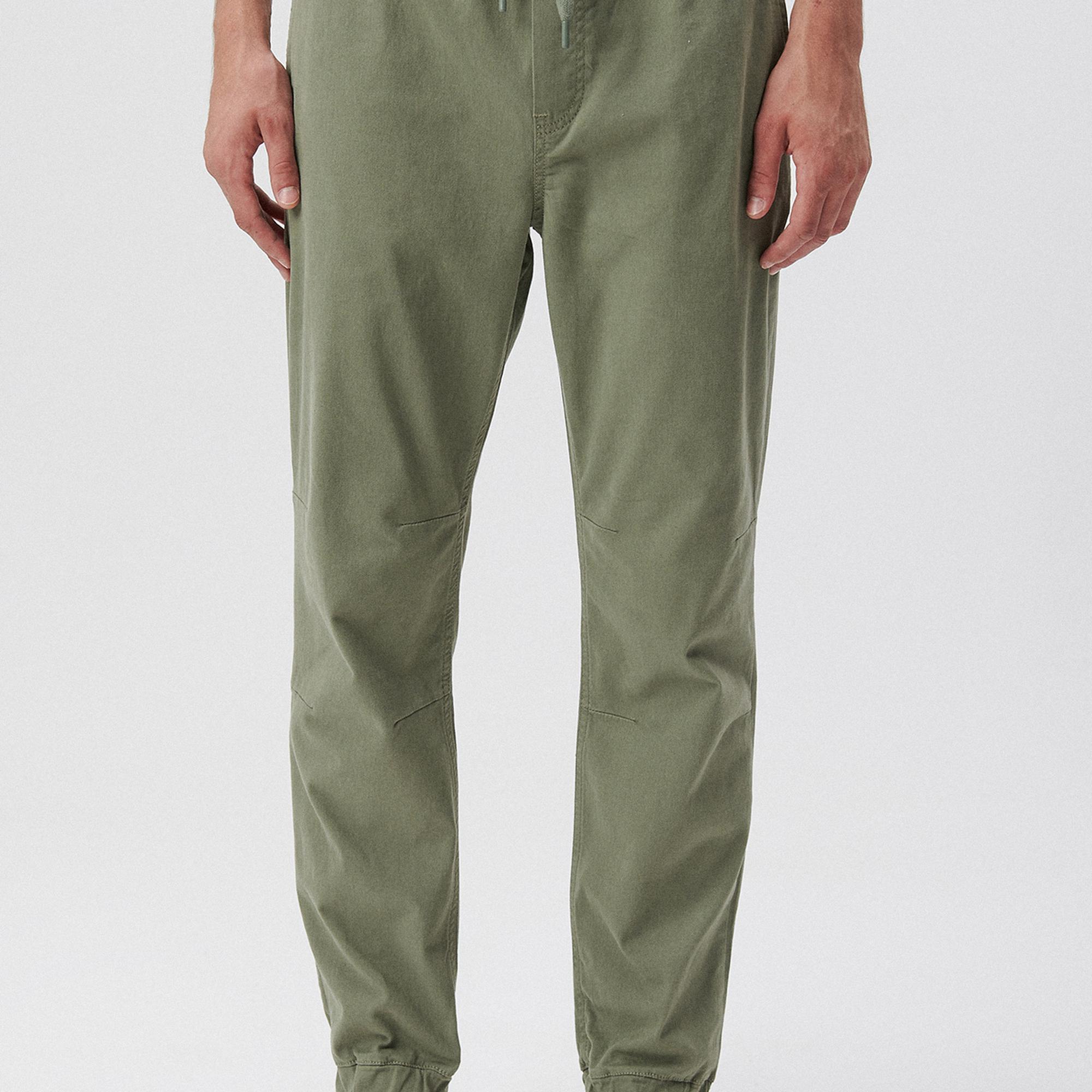 Mavi Beli Lastikli Yeşil Pantolon 000169-71559