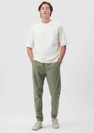  Mavi Beli Lastikli Yeşil Pantolon 000169-71559