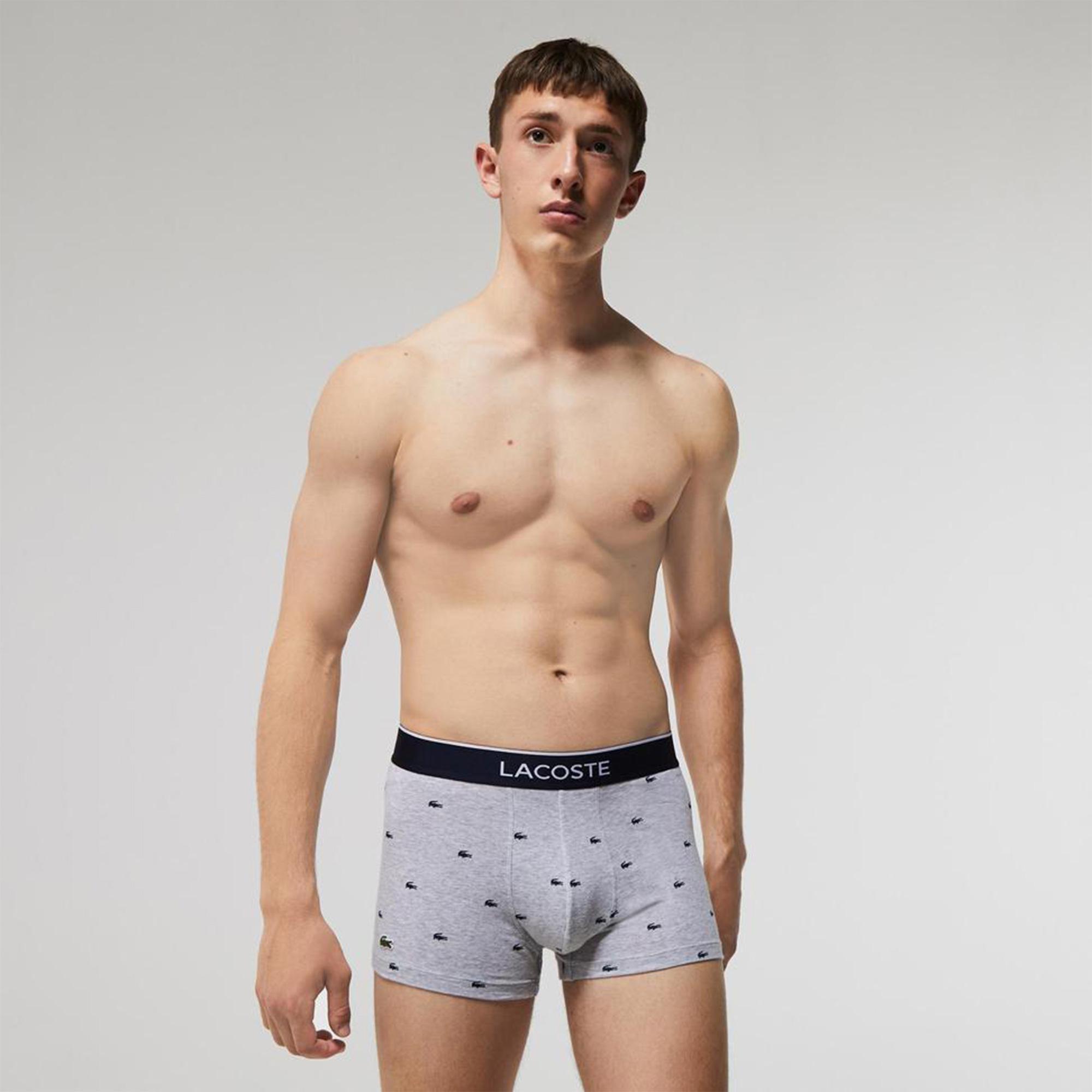 Core Erkek Baskılı 3'lü Lacivert Boxer