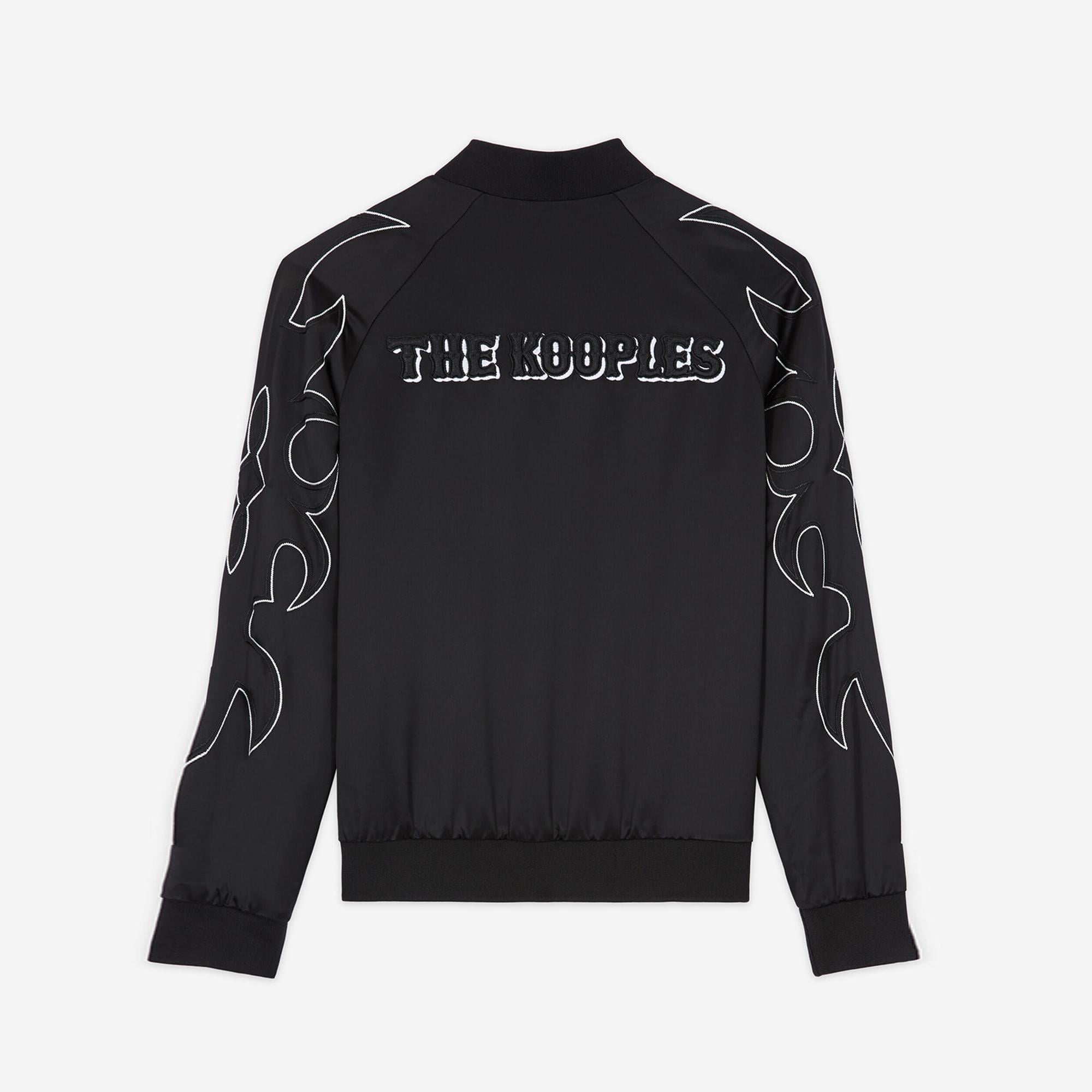 KADIN İŞLEMELİ SİYAH WESTERN CEKET