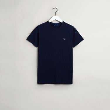  GANT Erkek Lacivert Regular Fit T-Shirt
