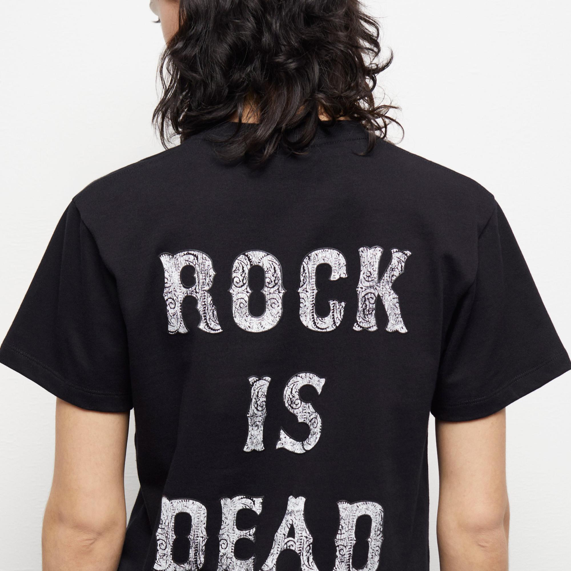 The Kooples Round-neck Cotton Kadın Siyah T-Shirt