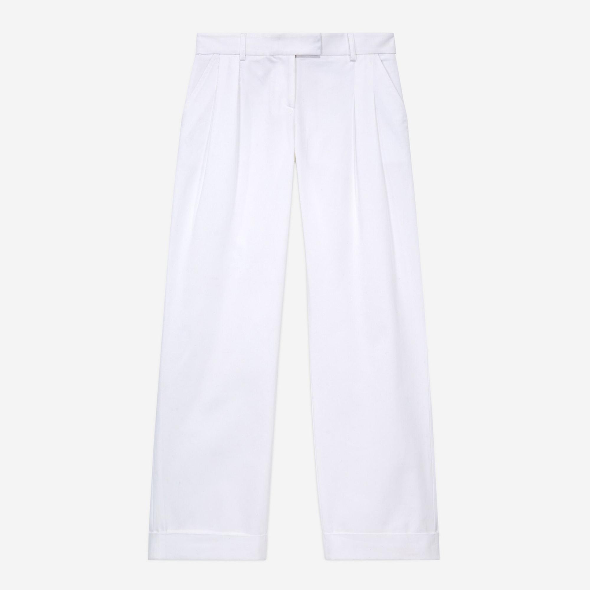 KADIN BEYAZ WIDE LEG PANTOLON