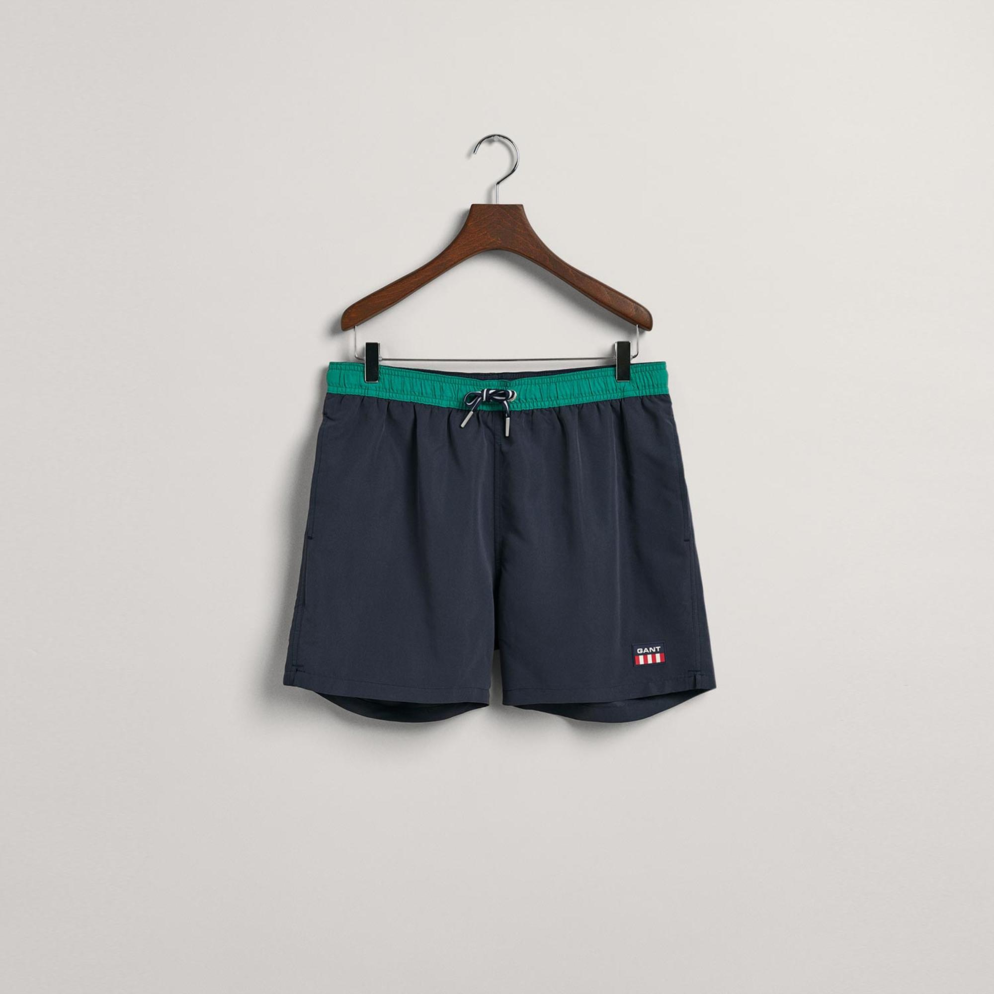 GANT Erkek Lacivert Mayo Şort