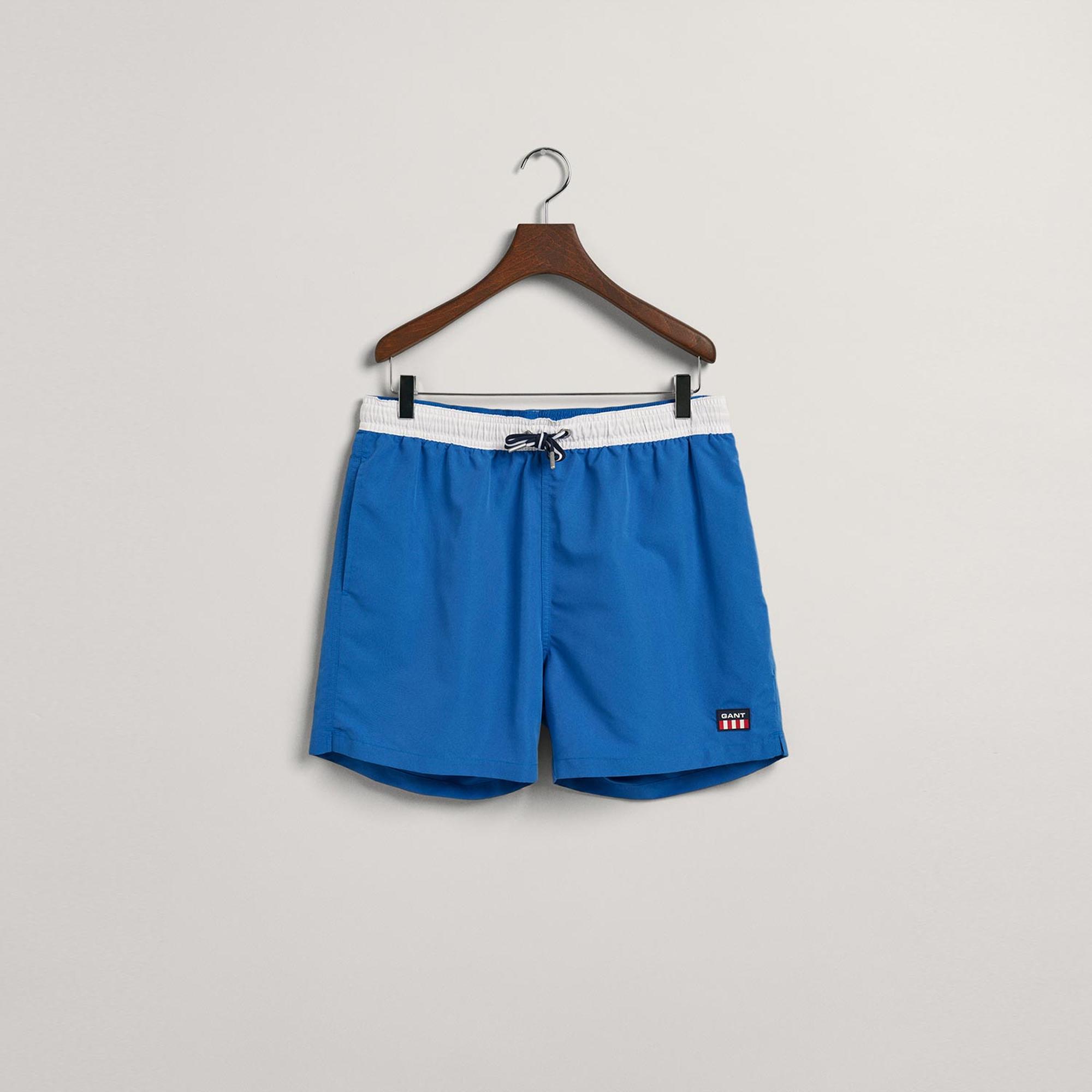 GANT Erkek Mavi Mayo Şort