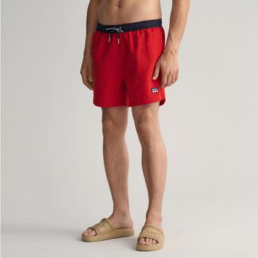  GANT Erkek Kırmızı Mayo Şort