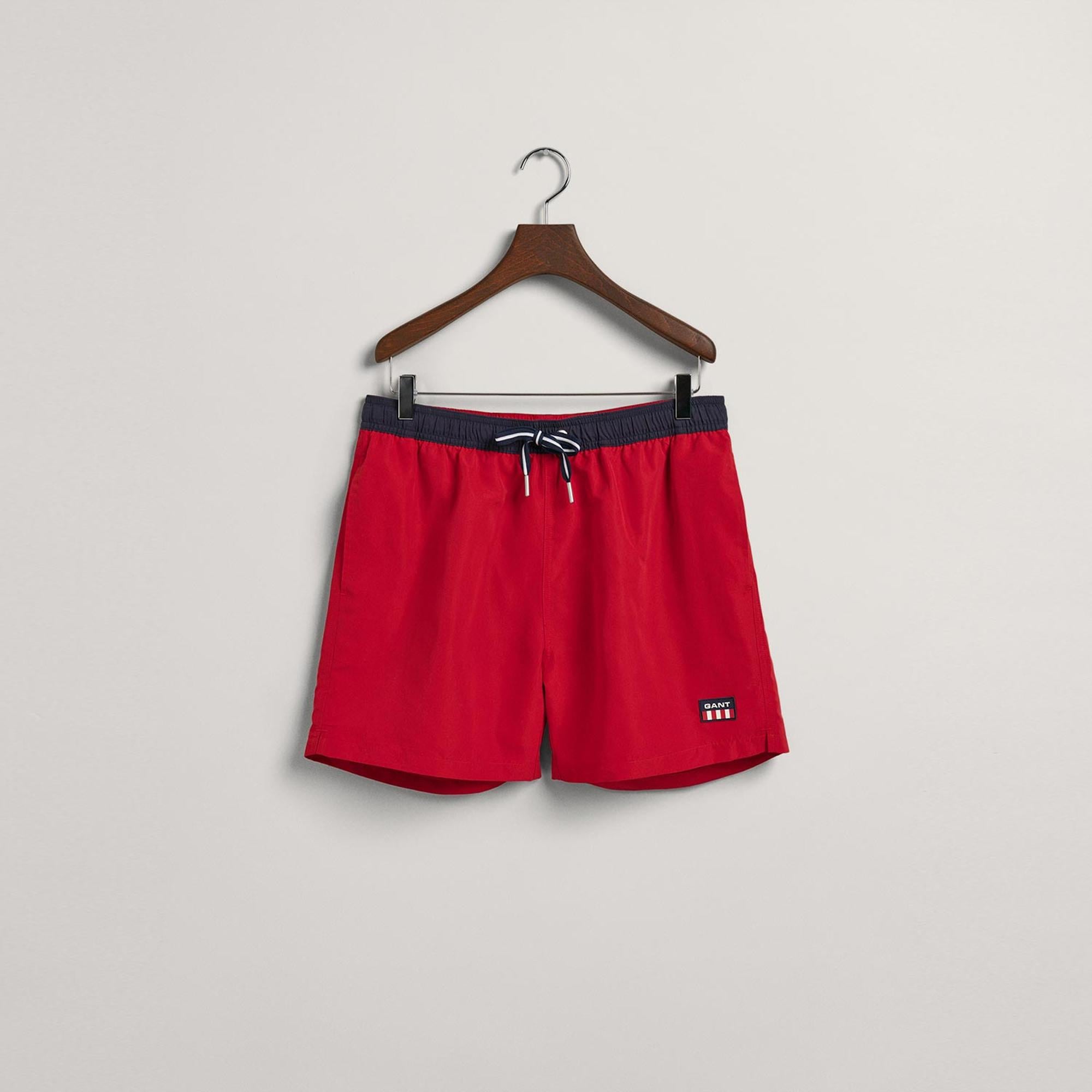 GANT Erkek Kırmızı Mayo Şort