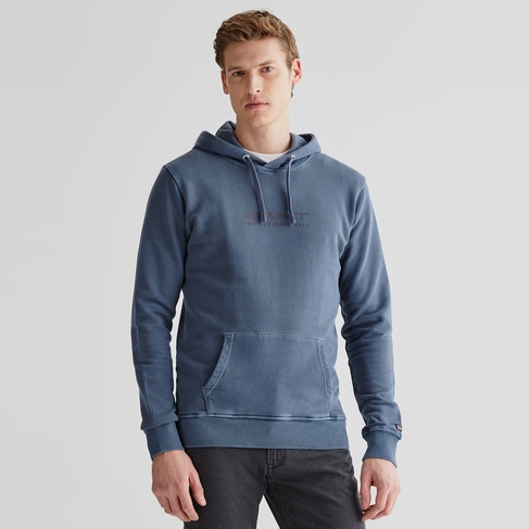  GANT Erkek Lacivert Regular Fit Kapüşonlu Sweatshirt
