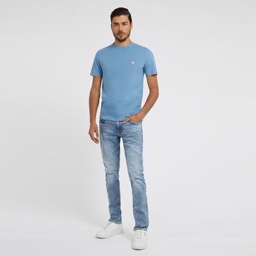  Guess Erkek Mavi T-Shirt