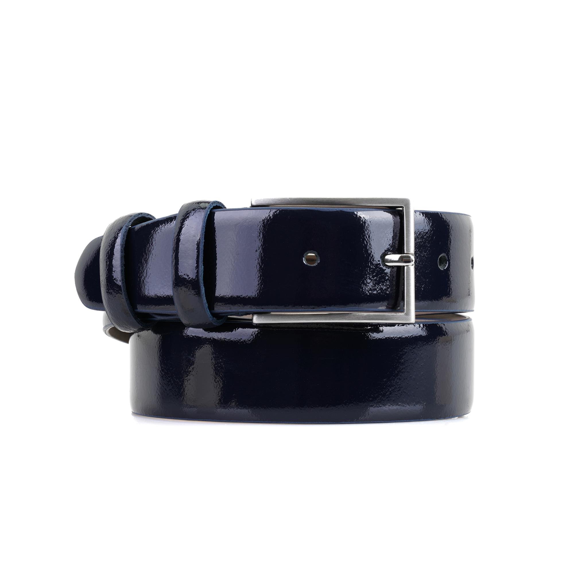 Lacivert Erkek Spor Rugan Deri Kemer