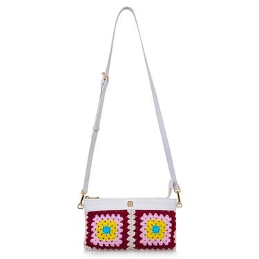  Bordo Kadın Örgülü Omuz Çantası