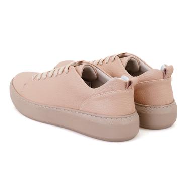  Kadın Pudra Deri Günlük Ayakkabı