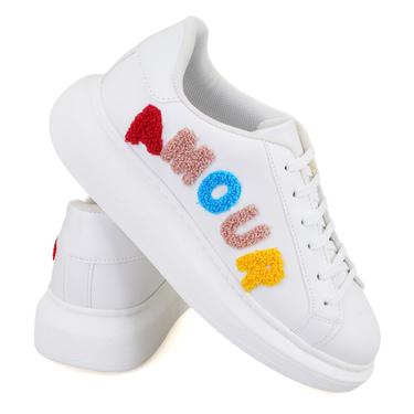  Kadın Beyaz Spor Ayakkabı