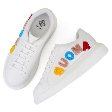  Kadın Beyaz Spor Ayakkabı